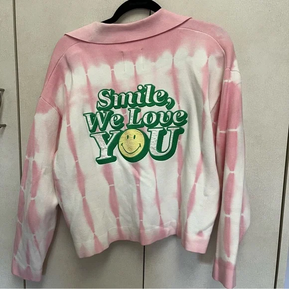 😊 Sandro Emmery Cardigan - Smile We Love You Smiley 😊